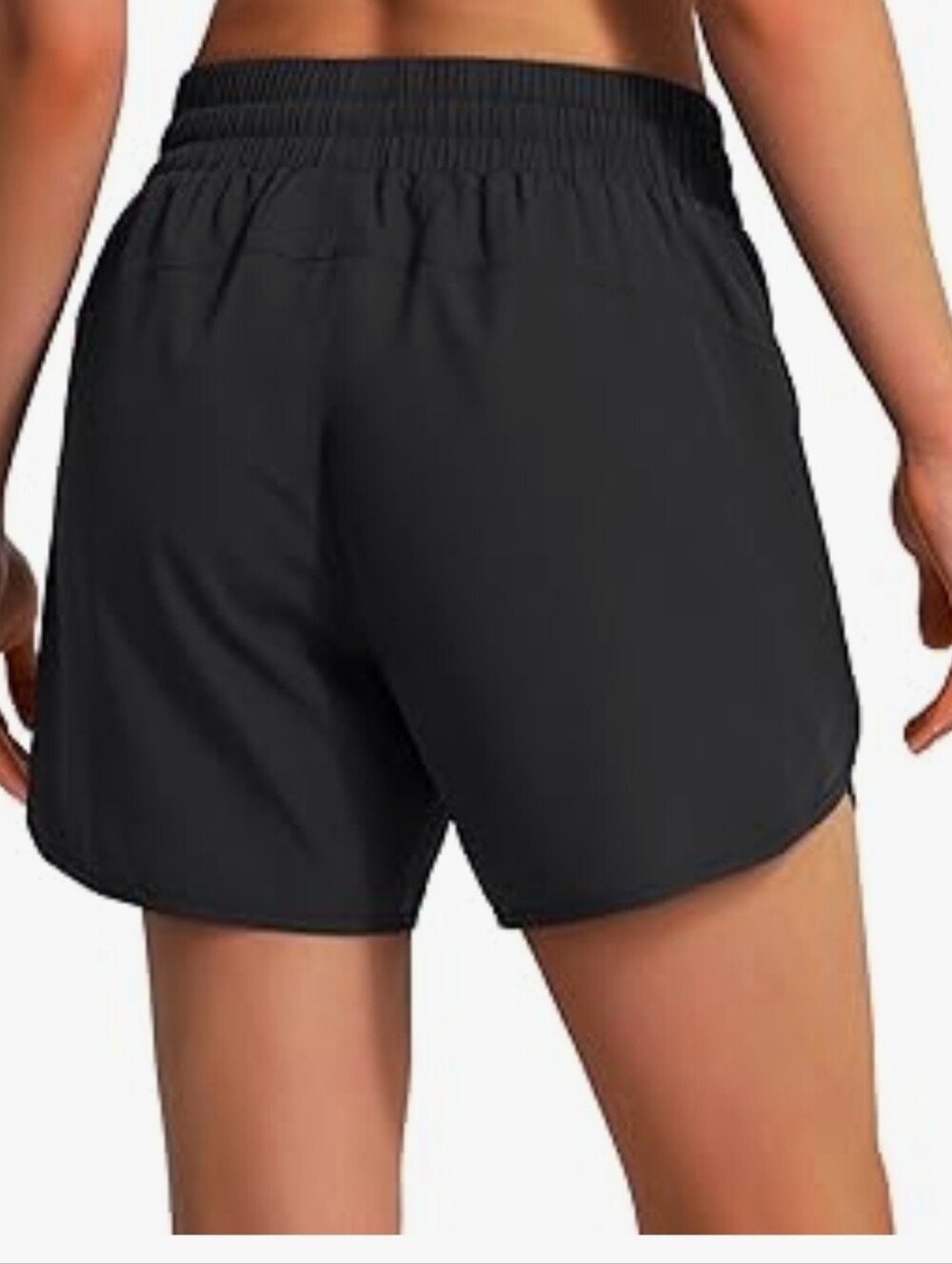 Ksmien Women's 7" Athletic Running Shorts Quick Dry Lightweight Workout Gym - Picture 2 of 6